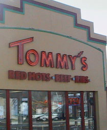 Tommy's Red Hots, Beef, Ribs